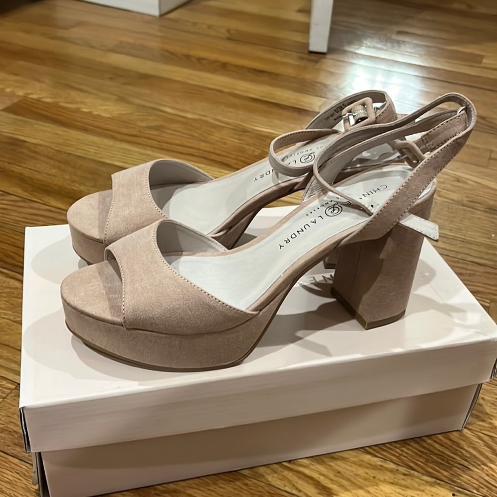 Chinese Laundry | 8 | Dark Nude Suede